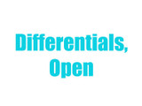 Differentials, Open 1962-1970 J-Series Dana 70R